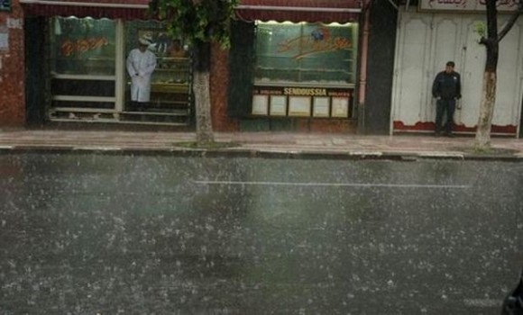 Des pluies sous forme d'averses orageuses sur le Centre et l'Est du pays jusqu'à samedi