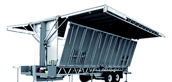 Une scène mobile «immobilisée» depuis 3 ans