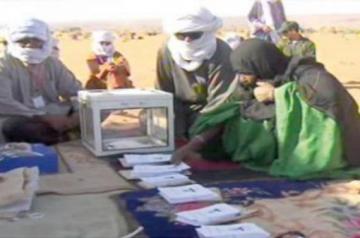 انطلاق أول مكتب اقتراع متنقل نحو منطقة الكحال وشناشن بتندوف