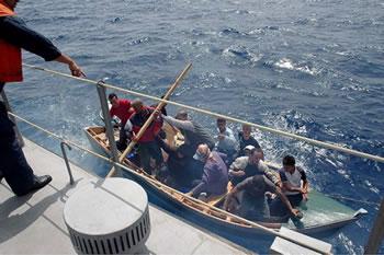 Sur les flots du désespoir
