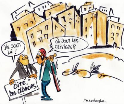 Un projet qui alimente la polémique                                    Réalisation de 2800 logements à Ferdoua (Mila)