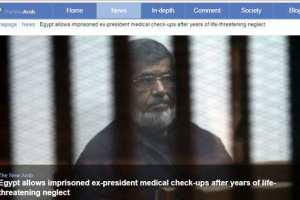 تقرير إنجليزي يحذر: حياة مرسي في خطر