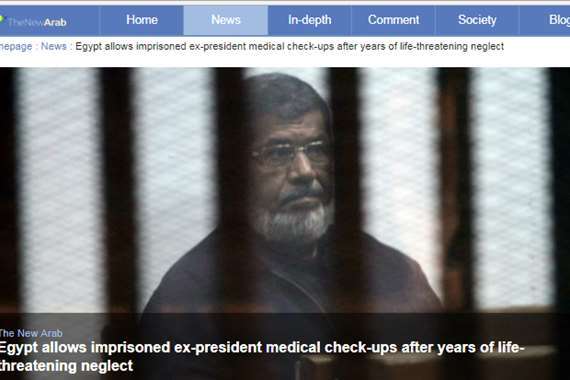 تقرير إنجليزي يحذر: حياة مرسي في خطر