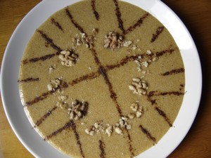 Gateau de semoule au miel  TAMMINA