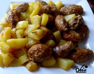 pomme de terre au kabab