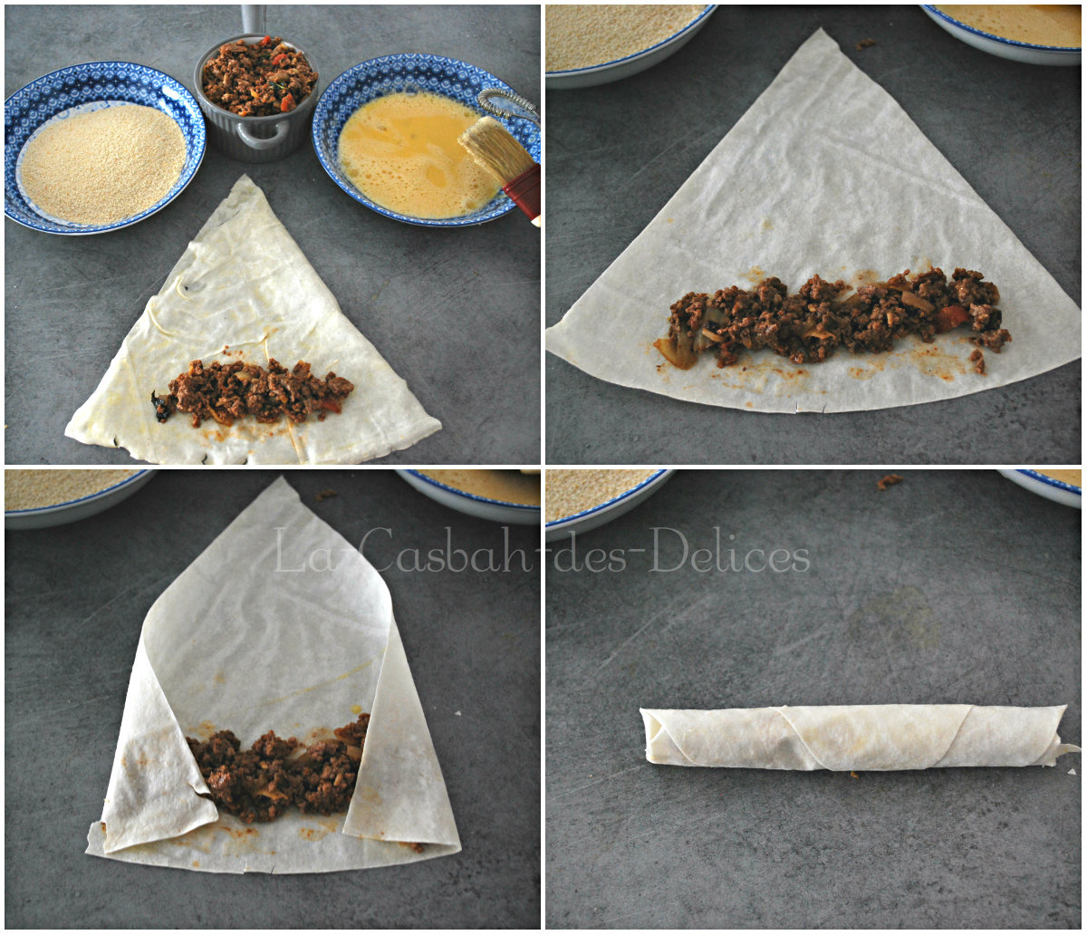 bourek pane et frite