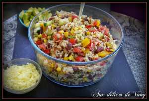 SALADE TEX MEX AU 3 RIZ