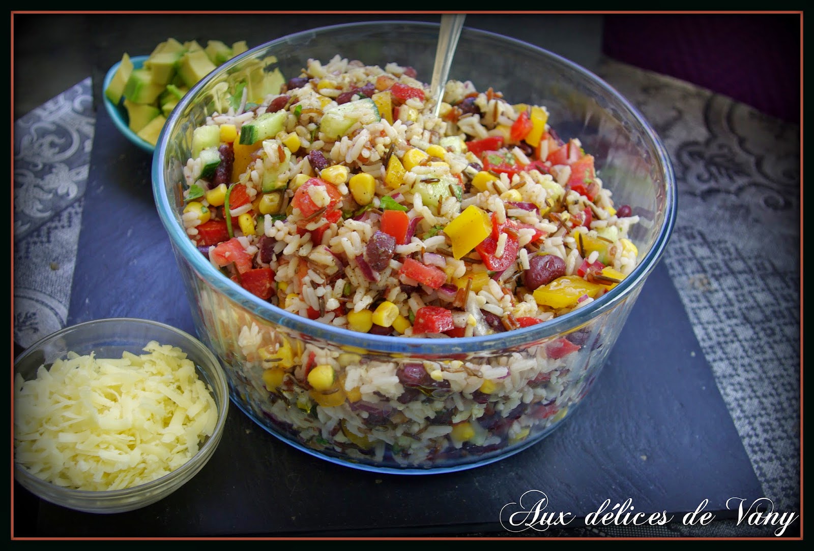 SALADE TEX MEX AU 3 RIZ