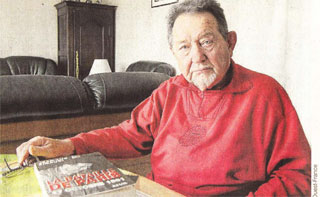 Le courageux Paul Rousseau , l'ex policier français décoré par l'état algérien.