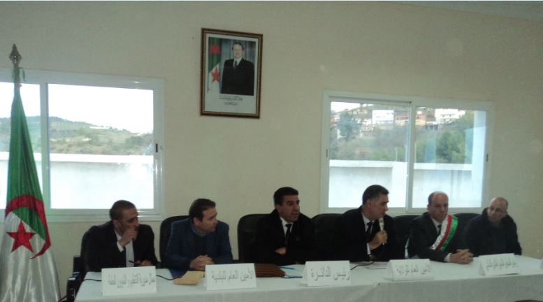 Draa Kébila, Installation de la nouvelle assemblée populaire communale