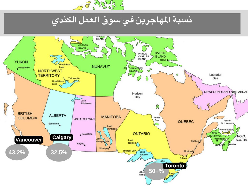 المهاجرون يشكّلون ثلث القوة العاملة في كندا