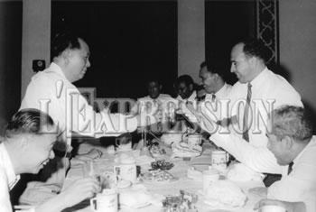 «Les derniers moments avec Krim Belkacem»                                    BERNARD GOLAY, SON AMI SUISSE RACONTE