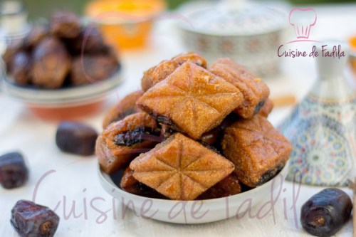 Makrout aux dattes et au miel