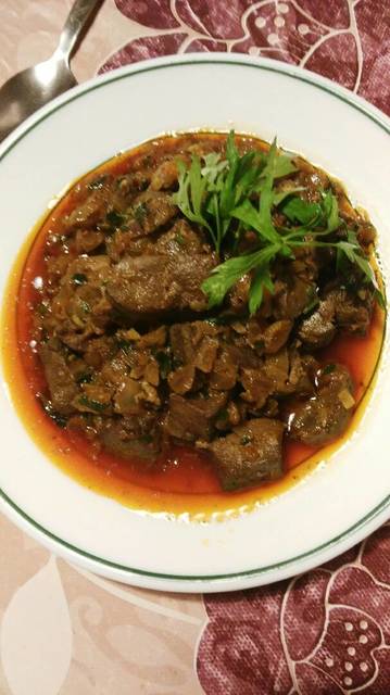 كبد الغنم المشرمل على الطريقة المغربية