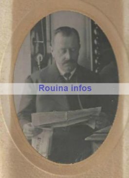 من رؤساء بلدية الروينة Isidore BILLIET