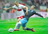 A l'étranger/ CDM ' Eliminatoires zone Europe                                    L'Angleterre tombe sur un os