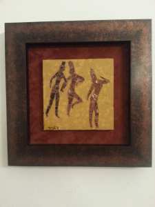 mosaique des dessins rupestres