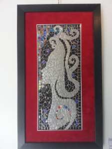 TABLEAU FEMME TRISTINA MOSAIQUE