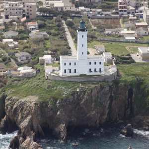 Le phare de Cap Caxine, à Aïn Bénian (ouest d’Alger)