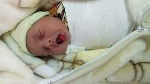 العثور على رضيعه حديثت الولادة