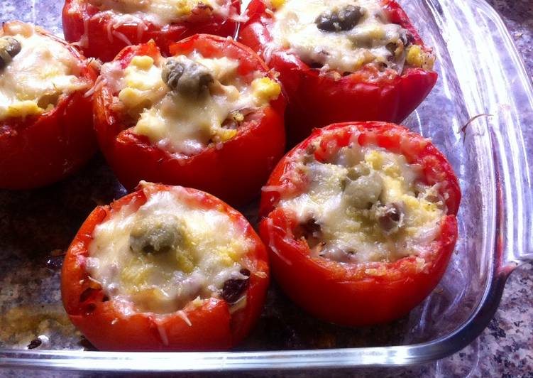 طماطم محشية في الفرن