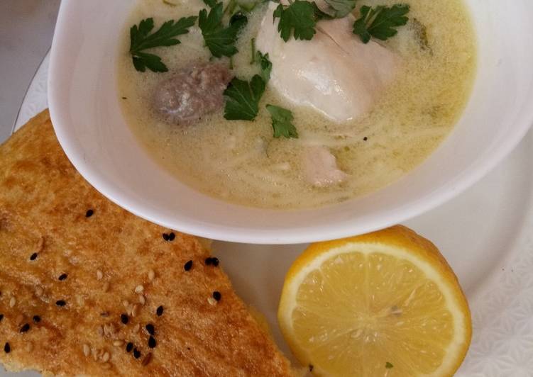 شوربة بيضاء فارميسال ام وسيم