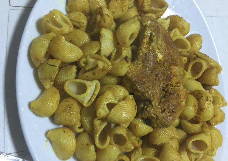 مكرونة بالكريم فريش