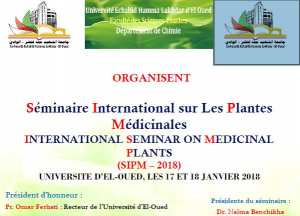 Le Séminaire International sur Les Plants Médicales