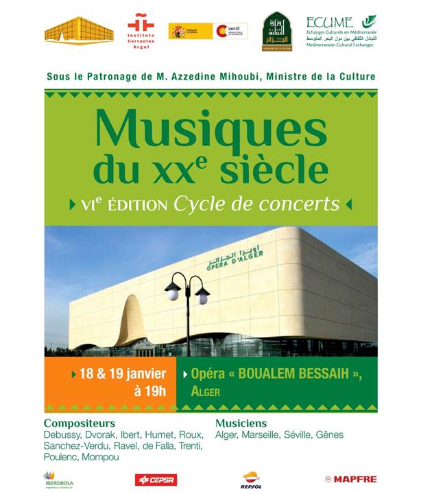 Alfonso Padilla López & Alberto Plaza à l'Opera d'Alger