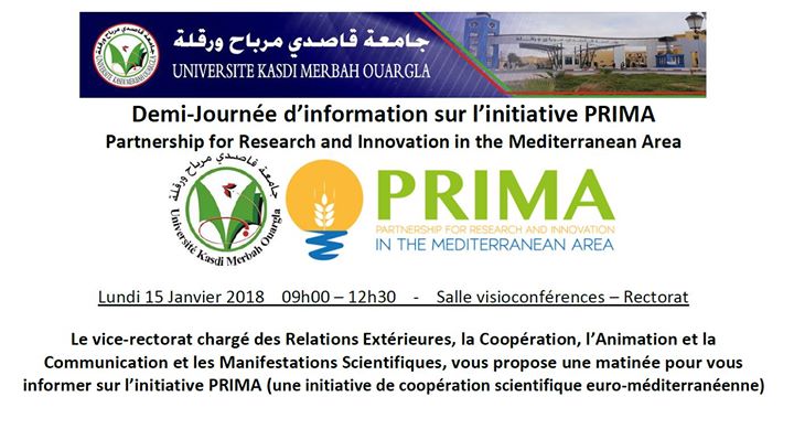 Demi-Journée d’information sur l’initiative PRIMA