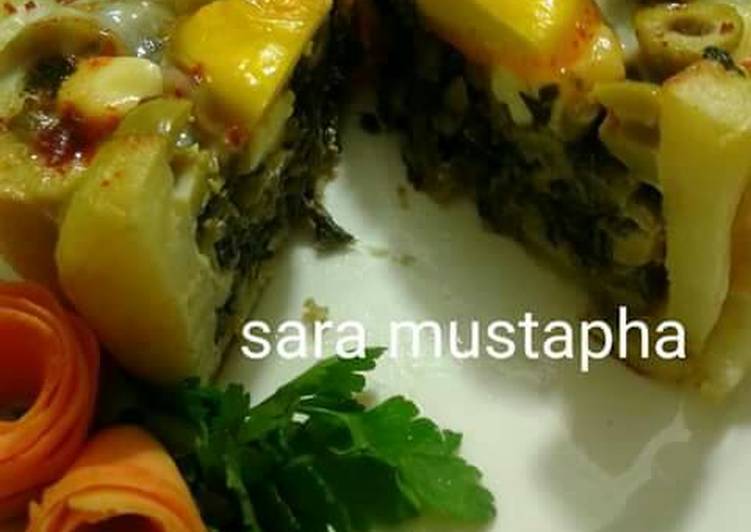 ميني قغتان بالسلق (السبانخ)