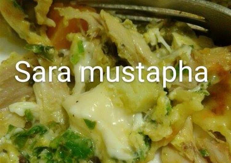 قرتان بطاطا بالخضر