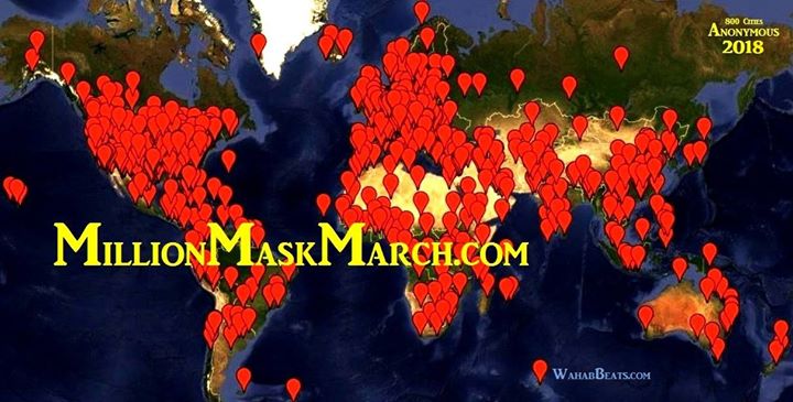 Million Mask March - Tamanrasset, Algeria (2018)