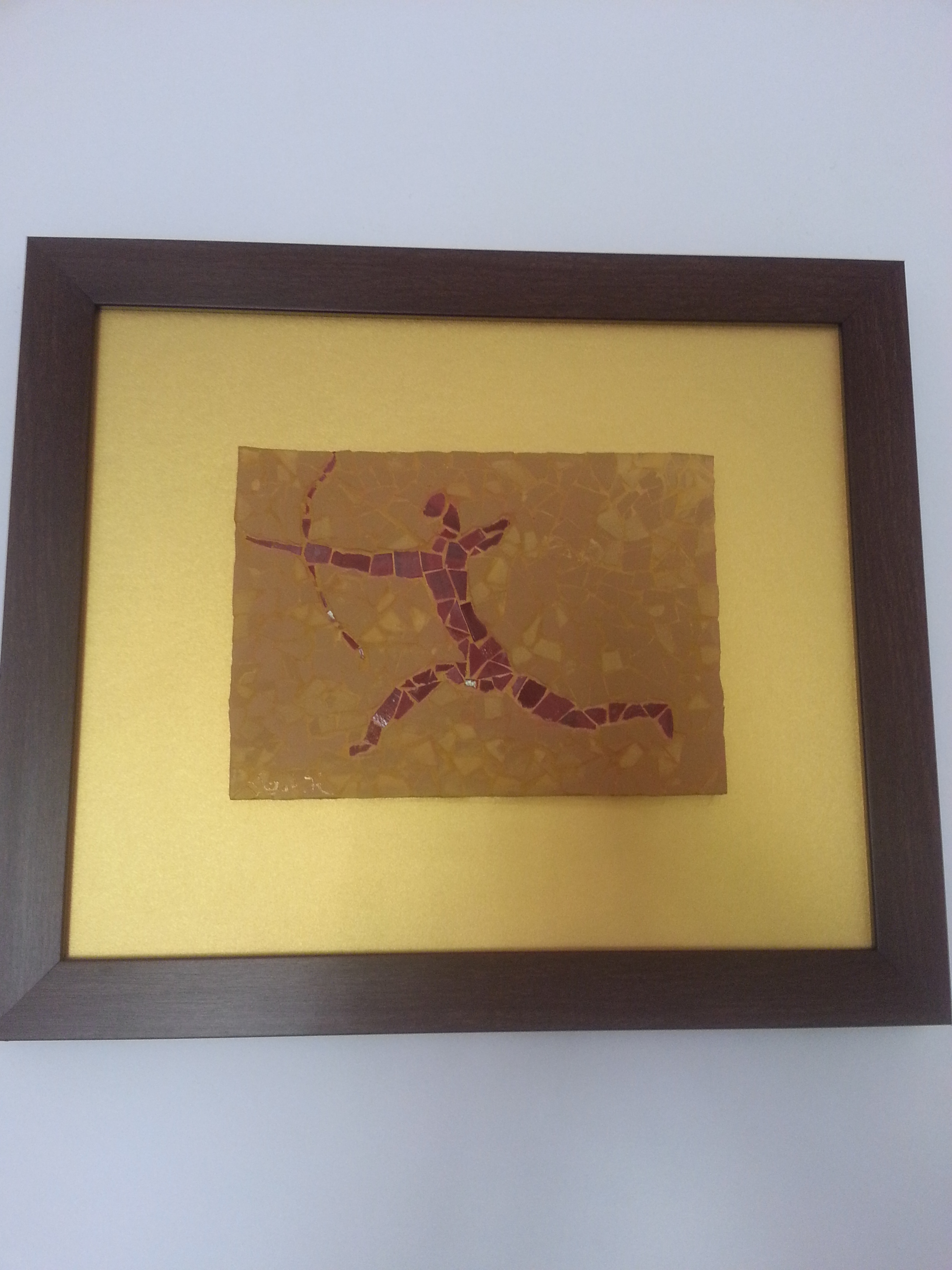 mosaique des dessins rupestres