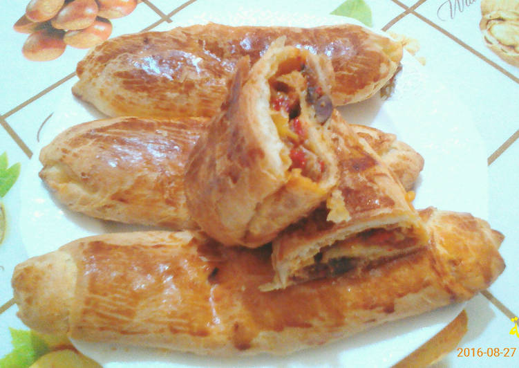 خبيزات بعجينة المسمن