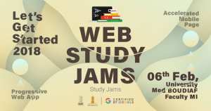 Web Study Jams - GDG M'sila 2018