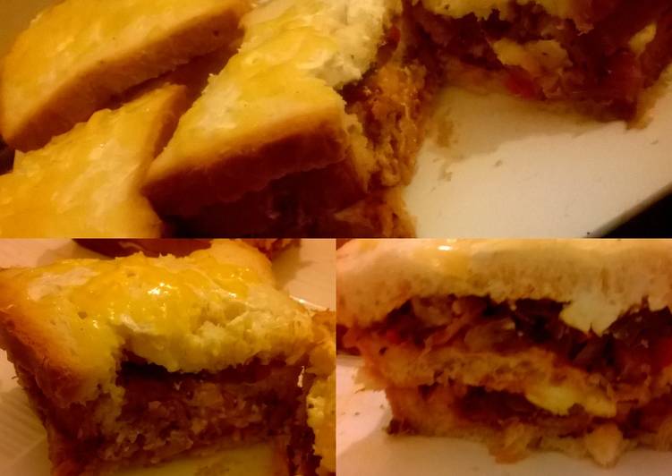 توست بدجاج في الفرن