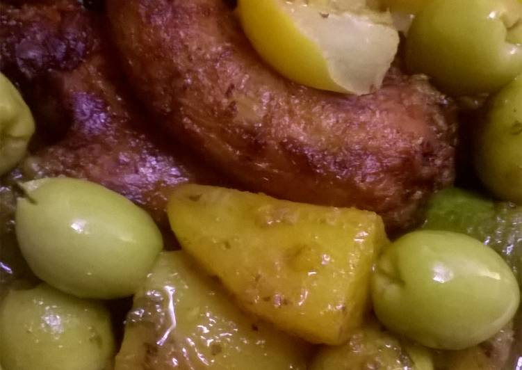 مرق بطاطس و كوسة