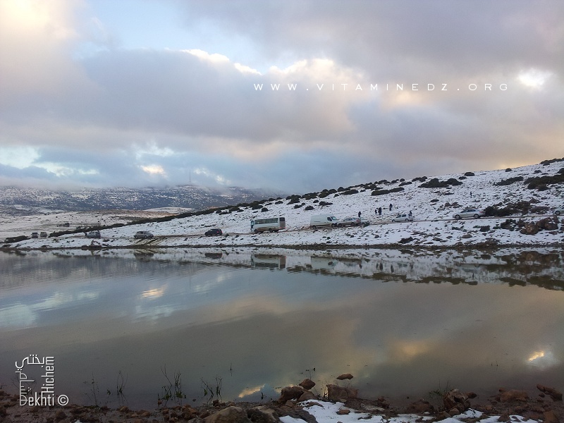 TLEMCEN - Neige et routes fermées au sud de la wilaya