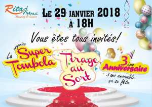 Tirage au sort SUPER Tombola RITAJ MALL ORAN 2017-2018