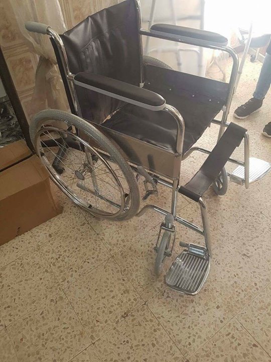 جمع مبلغ مالي لشراء كرسي متحرك