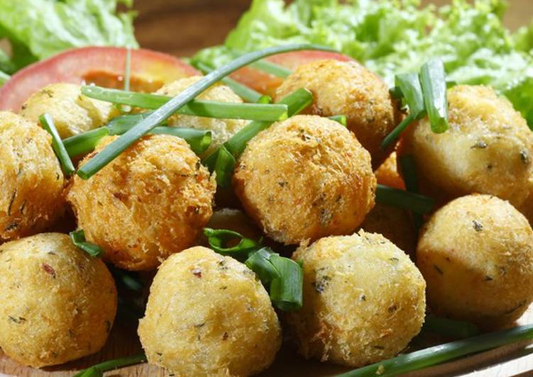 طريقة عمل كرات الارز بالجبن