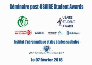 Séminaire Post-USAIRE Students Awards 2018