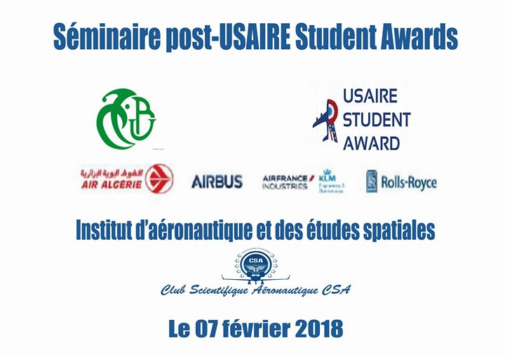 Séminaire Post-USAIRE Students Awards 2018