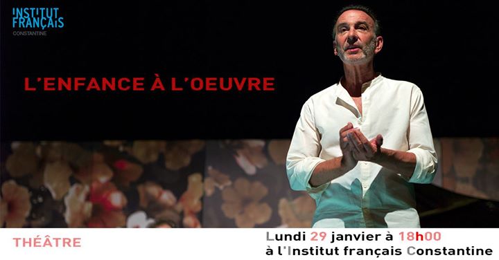 Théâtre : L’enfance À L’oeuvre