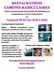 Restauration corono-radiculaires