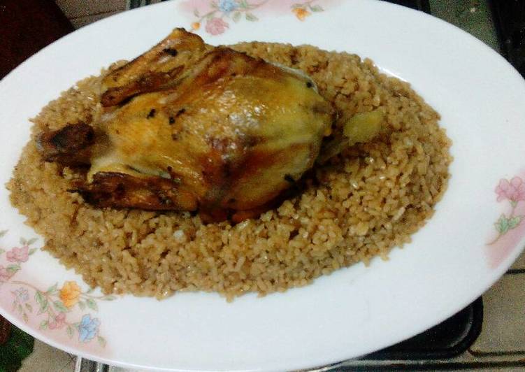 فروج محشي بخلطه الارز