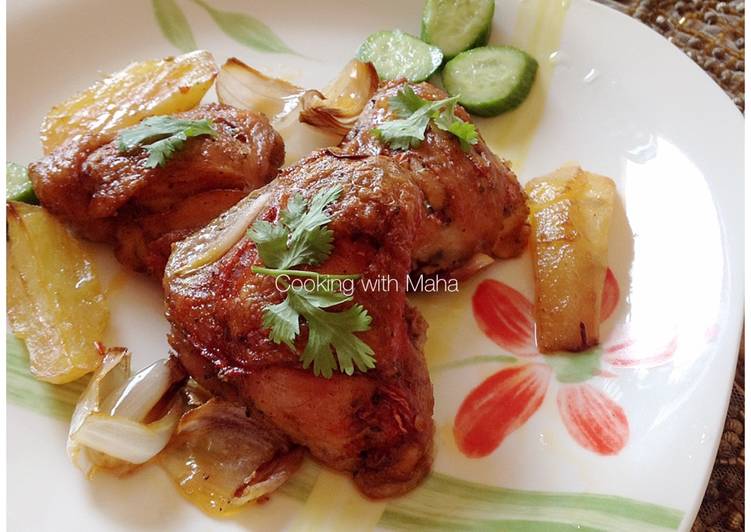 دجاج بالشطة