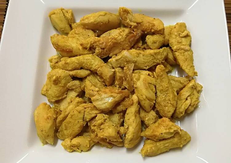 شاورما الدجاج بالصحن