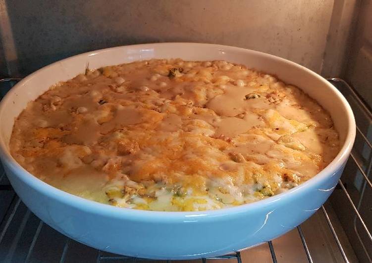 مسحب دجاج بالبروكلي